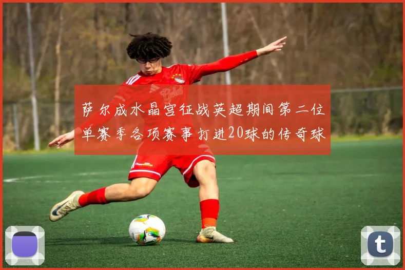 萨尔成水晶宫征战英超期间第二位单赛季各项赛事打进20球的传奇球员